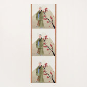 Buddhistischer Monk Yoga Mat Yogamatte (Rückseite)