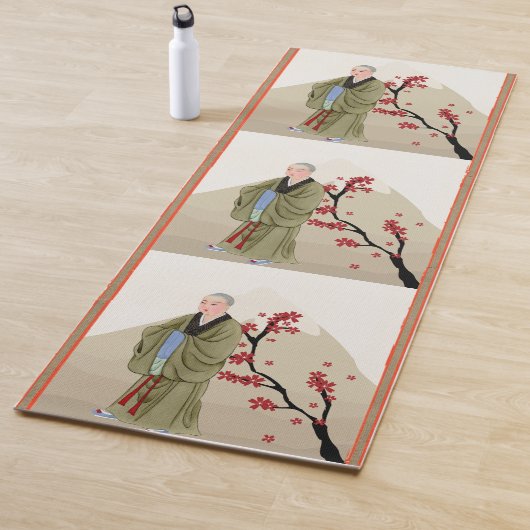 Buddhistischer Monk Yoga Mat Yogamatte (Beispiel)