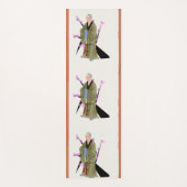 Buddhistischer Monk Yoga Mat Yogamatte (Vorderseite)