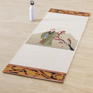 Buddhistischer Monk Yoga Mat Yogamatte