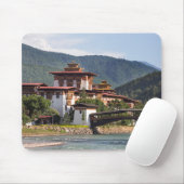 Buddhistischer Tempel am Fluss Mousepad (Mit Mouse)