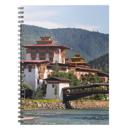 Buddhistischer Tempel am Fluss Notizblock (Vorderseite)