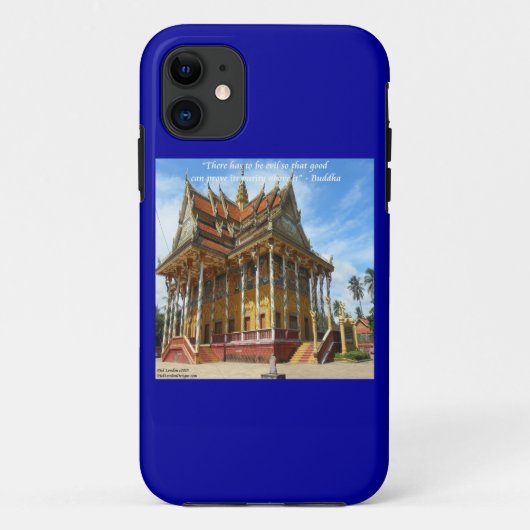 Buddhistischer Tempel & Buddha-Spruch iPhone 5/5S Case-Mate iPhone Hülle (Rückseite)