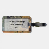 Buddhistischer Tempel in Kyōto Japan Easy ID Perso Gepäckanhänger (Rückseite horizontal)