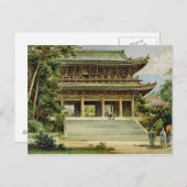 buddhistischer Tempel in Kyoto, Japan Postkarte (Vorne/Hinten)