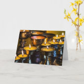 Buddhistischer Tempel| Kloster Longwu Karte (Gelbe Blume)