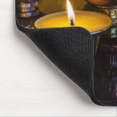 Buddhistischer Tempel | Kloster Longwu Mousepad (Ecke)