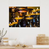 Buddhistischer Tempel | Kloster Longwu Poster (Küche)
