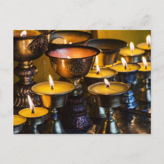 Buddhistischer Tempel | Kloster Longwu Postkarte