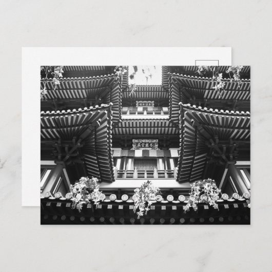 Buddhistischer Tempel Postcard Postkarte (Vorne/Hinten)