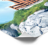 Buddhistischer Tempel Poster (Ecke)