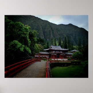 Buddhistischer Tempel Poster