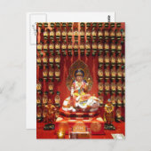 Buddhistischer Tempel Postkarte (Vorne/Hinten)