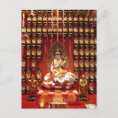 Buddhistischer Tempel Postkarte (Vorderseite)