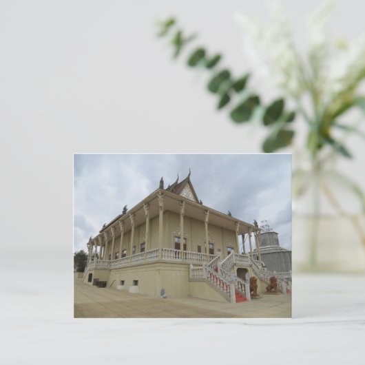 Buddhistischer Tempel Postkarte (Stehend Vorderseite)