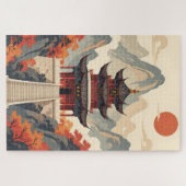 Buddhistischer Tempel Puzzle (Horizontal)