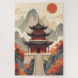 Buddhistischer Tempel Puzzle