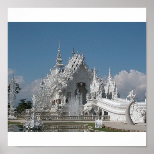Buddhistischer Tempel Thailand Poster (Vorne)