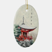 Buddhistischer Tempel Traditionelle Weihnachten Keramik Ornament (Rechts)
