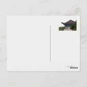 Buddhistischer Temple Daegu, Südkorea Postkarte (Rückseite)