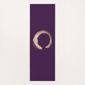 Buddhistisches Enso-Symbol Yogamatte (Rückseite)