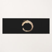 Buddhistisches Enso-Symbol Yogamatte (Vorderseite (Horizontal))