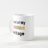buddhistisches Erbe Kaffeetasse (Vorderseite Links)