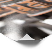 Buddhistisches Gebetsrad Foto drucken (Ecke)