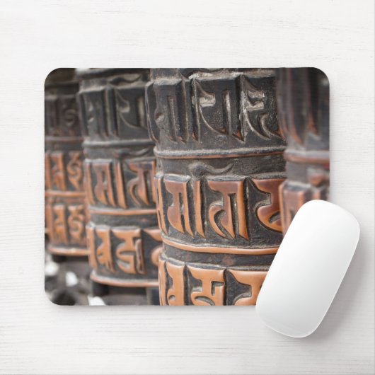 Buddhistisches Gebetsräder mousepad (Mit Mouse)