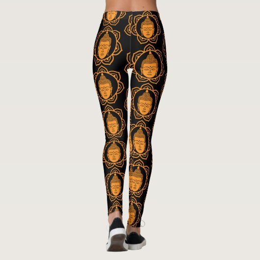 Buddhistisches Kleidungsstück Leggings (Rückseite)