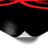 Buddhistisches Kleidungsstück Poster (Ecke)