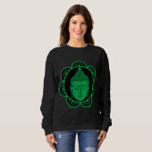 Buddhistisches Kleidungsstück Sweatshirt (Vorne ganz)
