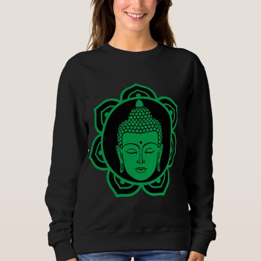Buddhistisches Kleidungsstück Sweatshirt (Vorderseite)