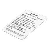 Buddhistisches Meta-Kindness-Gebet Magnet (Linke Seite)