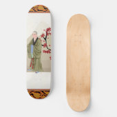 Buddhistisches Monk Skateboard (Vorderseite)
