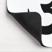 Buddhistisches Om-Symbol Mousepad (Ecke)