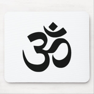 Buddhistisches Om-Symbol Mousepad