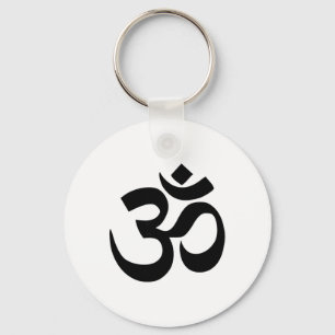 Buddhistisches Om-Symbol Schlüsselanhänger