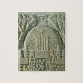 Buddhistisches stupa, Nagarjunakonda (Kalkstein) Puzzle (Vertikal)