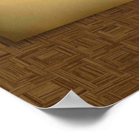 Buddhistisches Wahrheitszitat Custom Poster (Ecke)