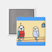 Buddie findet Buddy Magnet (Vorderseite/Rückseite)