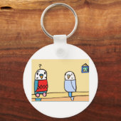 Buddie findet Buddy Schlüsselanhänger (Vorderseite)