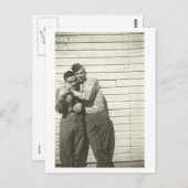 Buddies Postkarte (Vorne/Hinten)