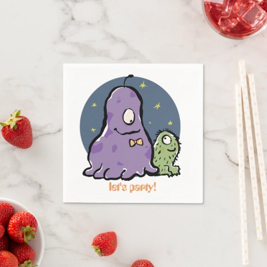 Buddies Serviette (Beispiel)