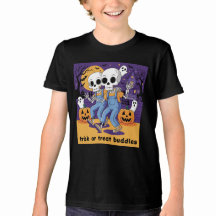 Buddies Skeletton Shirt Freundschaft