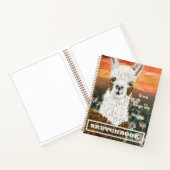 Budding Artist Sketchbook Mama Llama Spiral Notizblock (Innenseite)