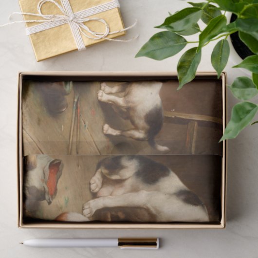 Budding Artists von Carl Reichert Seidenpapier (Geschenk)