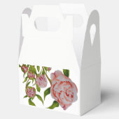 Budding Peongs on Gable Gvor Box Geschenkschachtel (Geöffnet)