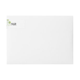 Budding Romance Wedding Wrap rund um Label