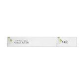 Budding Romance Wedding Wrap rund um Label (Person)